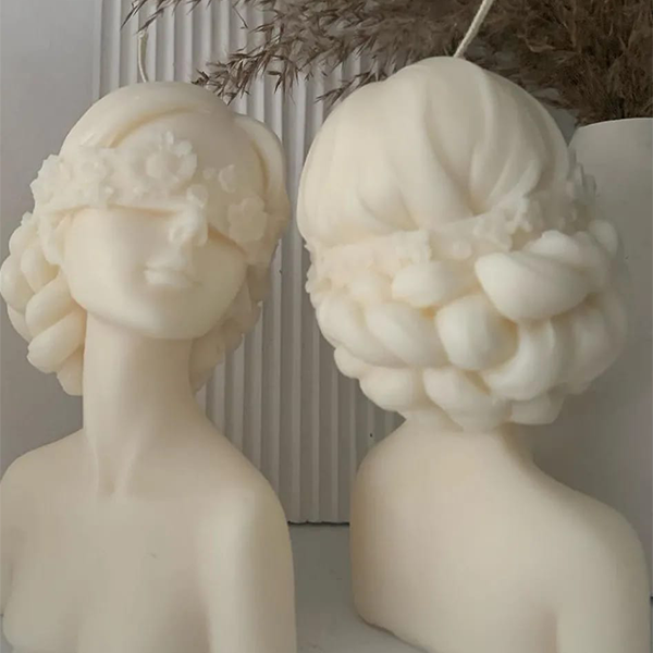 Flower Girl Candle - Quantity: two candles